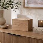 Veneer MDF Box Natural