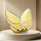 Yellow Butterfly Urn- Wings Of Hope